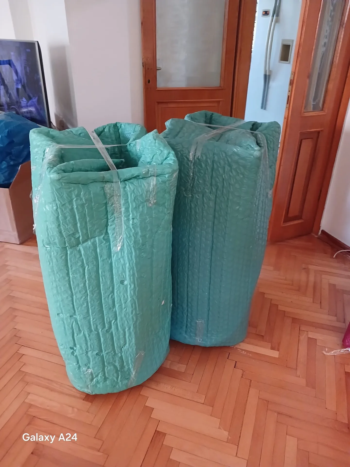 Battaniye ile korumalı eşyalar